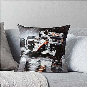 Mika Hakkinen - 2000 Formula one F1 Car Art  - Mclaren MP4-15 Art Gift  Throw Pillow