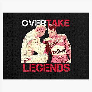 Overtake Legends Mika Hakkinen Jigsaw Puzzle