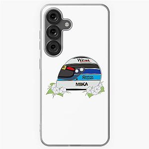 Mika Hakkinen 1999 Helmet Design With Flowers Samsung Galaxy Case