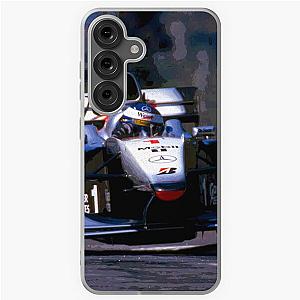 Mika Hakkinen racing his 1999 MP4 14 F1 racecar Samsung Galaxy Case
