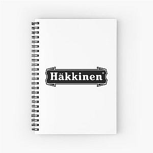 Mika Hakkinen Artwork - Formula 1 Spiral Notebook
