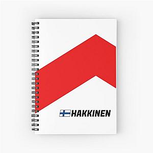 F1 Legends Mika Häkkinen Spiral Notebook