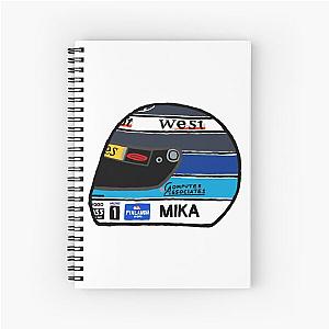 Mika Hakkinen Helmet Notebook