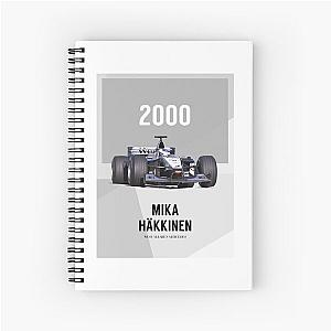 Mika Hakkinen F1 2000 Spiral Notebook