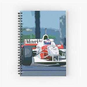 Mika Hakkinen racing his 1996 MP4-11 F1 car at Imola