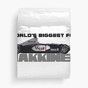 Mika Hakkinen - McLaren World's biggest fan Duvet Cover