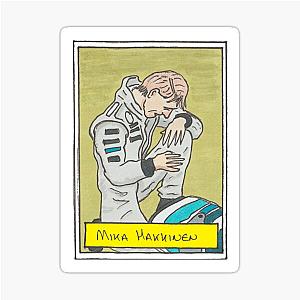 Mika Hakkinen Crying Monza Italy Sticker