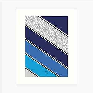 Mika Hakkinen Helmet Art Print