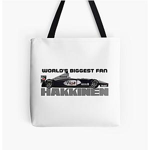 Mika Hakkinen McLaren World's biggest fan Tote Bag