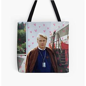 Mika Hakkinen Over Tote Bag