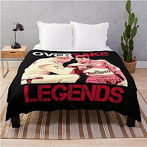 World Champion Legends Mika Hakkinen Michael Schumacher Throw Blanket