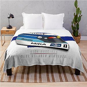 Mika Hakkinen 1998 Art Print Throw Blanket