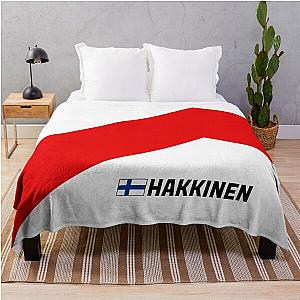 F1 Legends Mika Hakkinen Throw Blanket