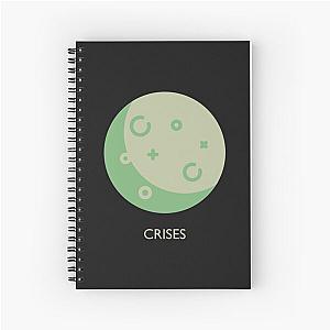 Crisis  Mike Oldfield Spiral Notebook