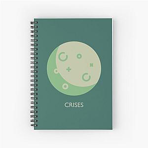 Crisis - Mike Oldfield Spiral Notebook