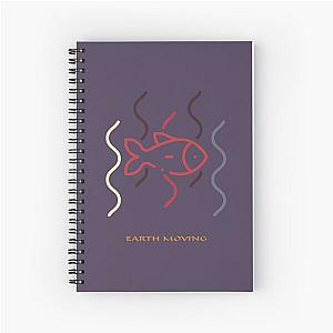 Earth Moving - Mike Oldfield Spiral Notebook