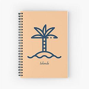 Islands - Mike Oldfield Spiral Notebook