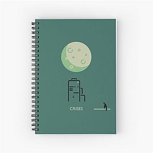 Crisis - Mike Oldfield Spiral Notebook