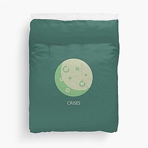 Crisis - Mike Oldfield Duvet Cover