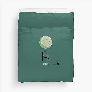 Crisis - Mike Oldfield Duvet Cover