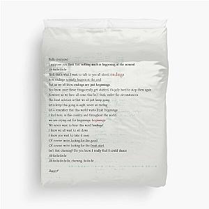 Amarok (Endings) - Mike Oldfield Duvet Cover