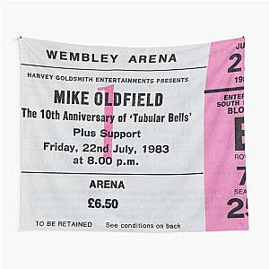 Mike Oldfield Tubular Bells Concert Ticket 1983 Tapestry