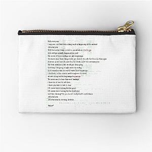 Amarok (Endings) - Mike Oldfield Zipper Pouch