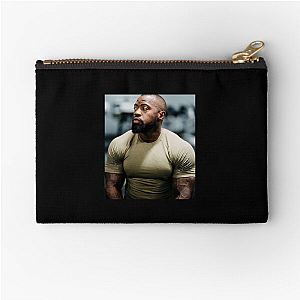 Mike Rashid Train Hard Live Free Mike Rashid Zipper Pouches