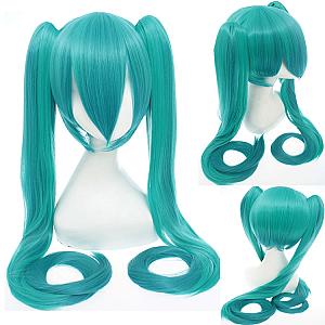 Miku Cosplay Colorful Long Hair Wig