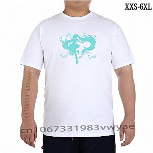 Miku Singer Pattern men T-shirts