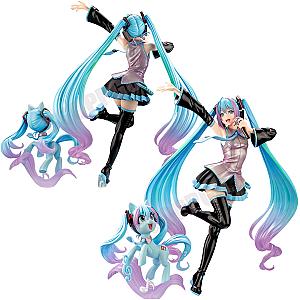 Hatsune Miku Long Hair My little Pony Model Doll