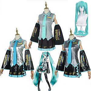 Miku Cosplay Japan Midi Dress Costume