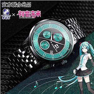 Hatsune Miku Anime Waterproof Watch