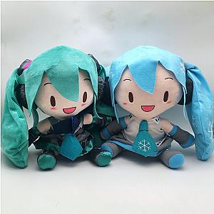 32cm Blue Hatsune Miku Set 2 Toys Sitting Doll Plush