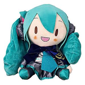32cm Blue Hatsune Miku Smiling Toy Plush