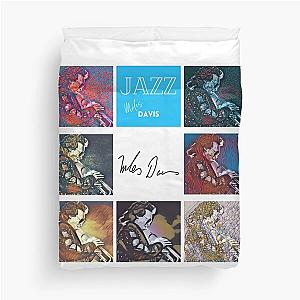 Jazz music legends - Miles Davis Duvet Cover