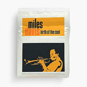 Miles Davis - Minimal Tribute to 'Birth of the Cool' Duvet Cover