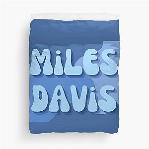 Miles Davis Groovy Duvet Cover