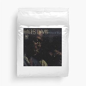 Miles Davis Kinda Blue Stained Glass Duvet Cover