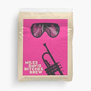 Miles Davis - Aesthetic Tribute to 'Bitches Brew Duvet Cover