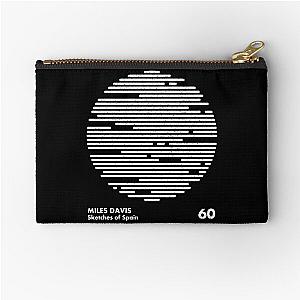 Miles Davis - Sketches Of Spain  Minimal Graphic Design Tribute Zipper Pouch