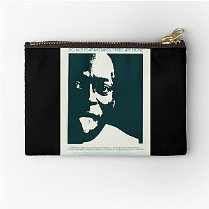 Miles Davis - Embrace the Jazz of Imperfection Zipper Pouch