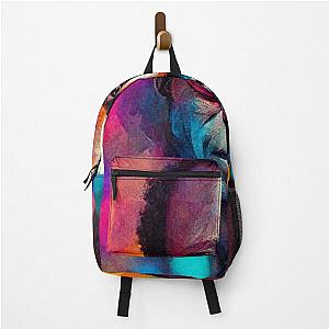 Miles Davis Psychedelic Portrait Backpack