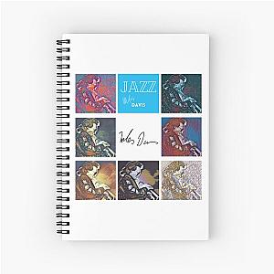 Jazz music legends - Miles Davis Spiral Notebook