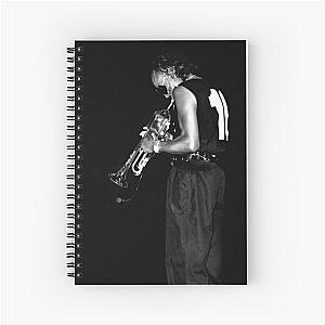 Miles Davis Portrait Spiral Notebook