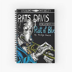 RATS DAVIS - MILES DAVIS Spiral Notebook