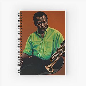 Miles Davis Painting 2 Spiral Notebook