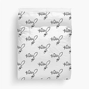 Miley Cyrus autograph| Perfect Gift|miley cyrus gift Duvet Cover