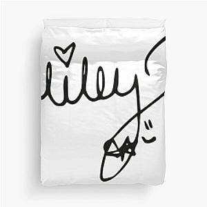 miley cyrus signature Duvet Cover