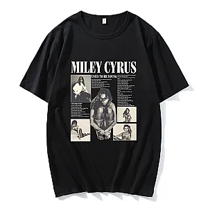 Singer Miley Cyrus Used To Be Young T-shirt